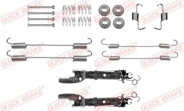 Piederumu komplekts, Bremžu loki QUICK BRAKE 105-0059S 1