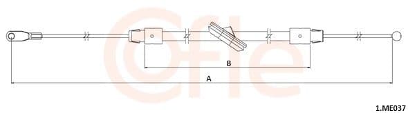 Trose, Stāvbremžu sistēma COFLE 92.1.ME037 1