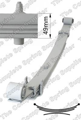 Lāgu atsperes lokšņu komplekts KILEN 626004 1