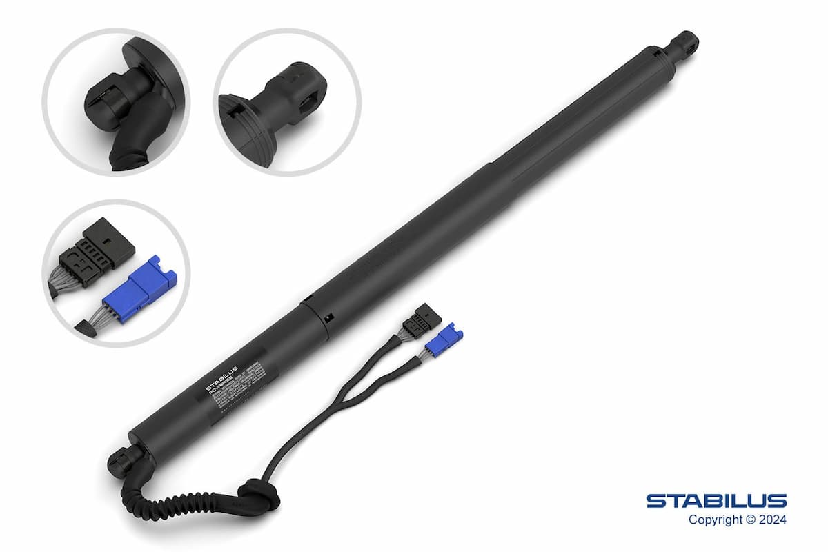 Elektromotors, Bagāžas nod. vāks STABILUS 409684 1