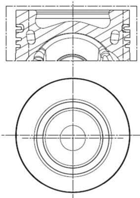 Virzulis MAHLE 028 PI 00154 000 1