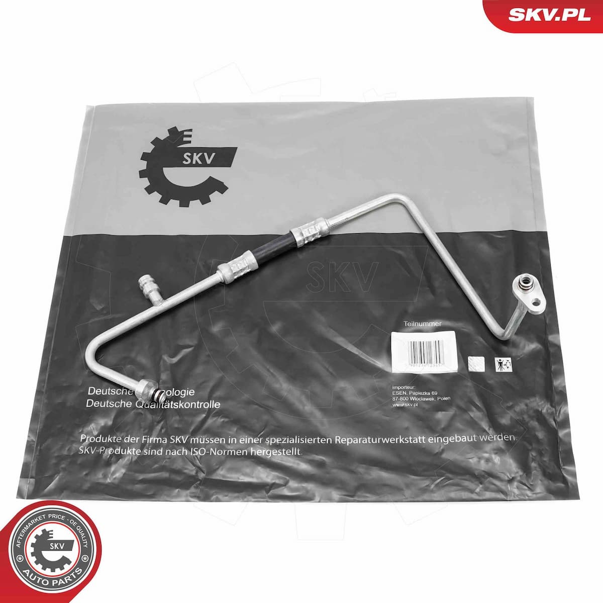 Augst-/Zemspiediena cauruļvads, Gaisa kond. sist. ESEN SKV 54SKV660 1