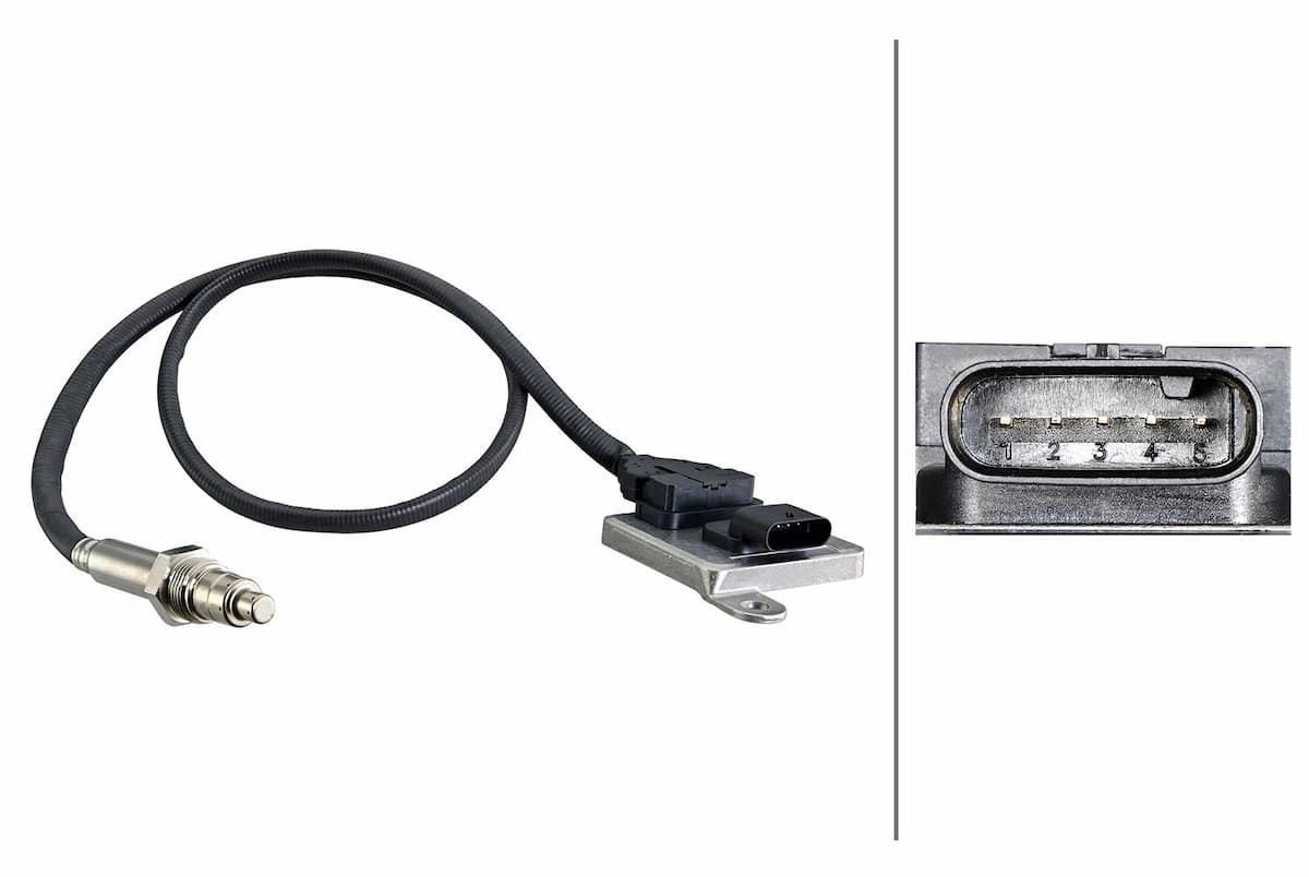 NOx-devējs, NOx-katalizators HELLA 6PN 358 307-181 1