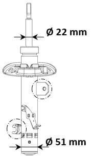 Amortizators KYB 3338061 1
