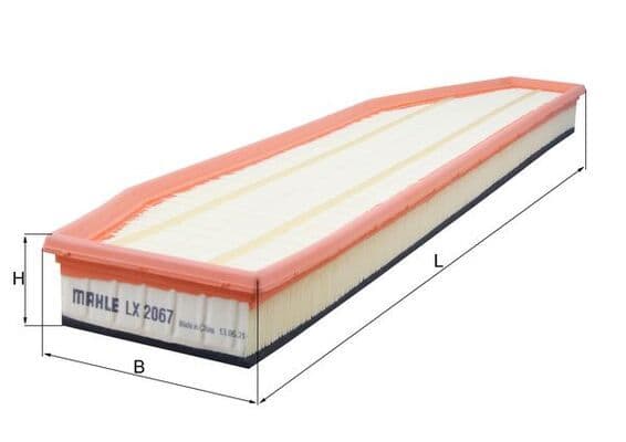 Gaisa filtrs KNECHT LX 2067 1