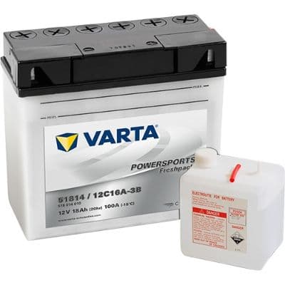 Startera akumulatoru baterija VARTA 518014024I314 1