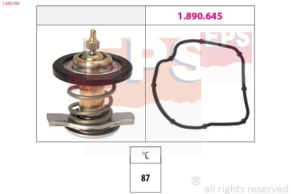 Termostats, Dzesēšanas šķidrums EPS 1.880.784 1
