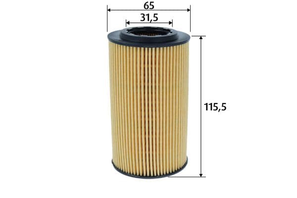 Eļļas filtrs VALEO 586602 1