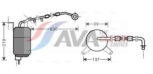 Sausinātājs, Kondicionieris AVA Clever Choice FDD111 1