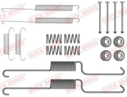 Piederumu komplekts, Bremžu loki QUICK BRAKE 105-0026X-02 1