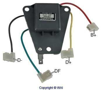Ģeneratora sprieguma regulators WAI CE552 1