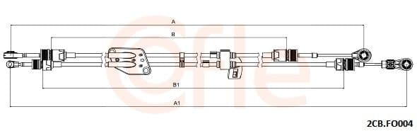 Trose, Mehāniskā pārnesumkārba COFLE 92.2CB.FO004 1