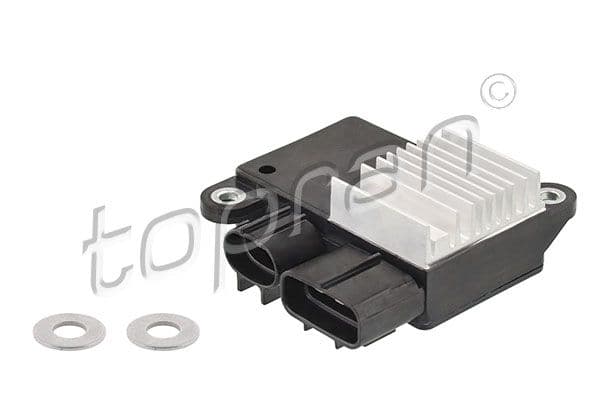 Ieejas pretestība, elektromotors (radiatora ventilators) TOPRAN 600 409 1