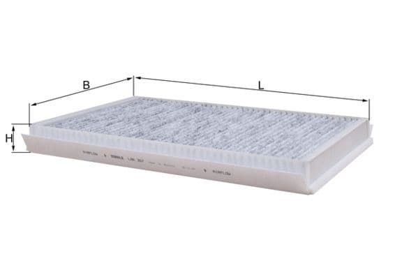 Filtrs, Salona telpas gaiss MAHLE LAK 307 1