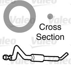 Blīve, Dzesēšanas sķidruma cauruļvads VALEO 509184 1