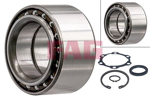 Riteņa rumbas gultņa komplekts Schaeffler FAG 713 6235 60 1