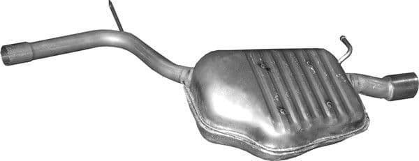 Izplūdes gāzu trokšņa slāpētājs (pēdējais) POLMO 01.46 1