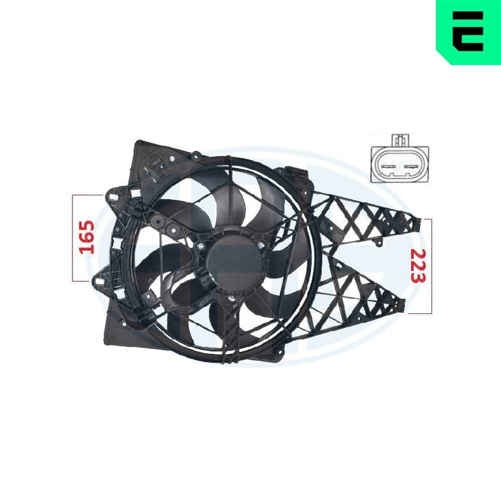 Ventilators, Motora dzesēšanas sistēma ERA 352093 1