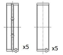 Kloķvārpstas gultnis FAI AutoParts BM1011-STD 1