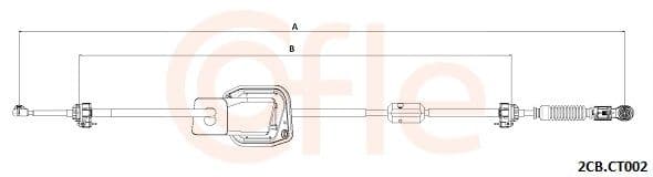 Trose, Mehāniskā pārnesumkārba COFLE 92.2CB.CT002 1