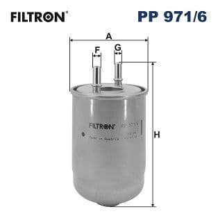 Degvielas filtrs FILTRON PP 971/6 1