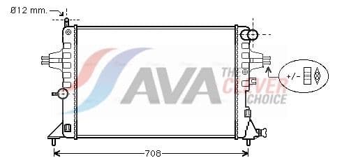Radiators, Motora dzesēšanas sistēma AVA Clever Choice OLA2296 1