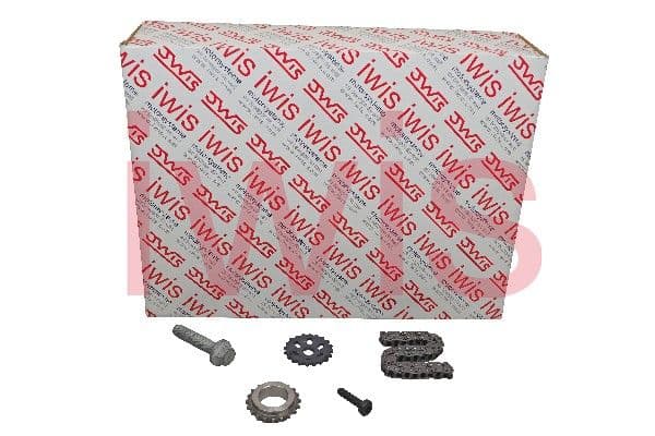 Ķēdes komplekts, Eļļas sūkņa piedziņa iwis Motorsysteme 59815Set 1