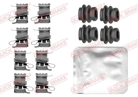 Piederumu komplekts, Disku bremžu uzlikas QUICK BRAKE 109-0192 1