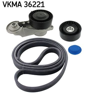 Ķīļrievu siksnu komplekts SKF VKMA 36221 1