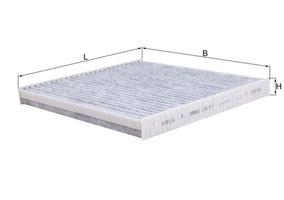 Filtrs, Salona telpas gaiss KNECHT LAK 411 1