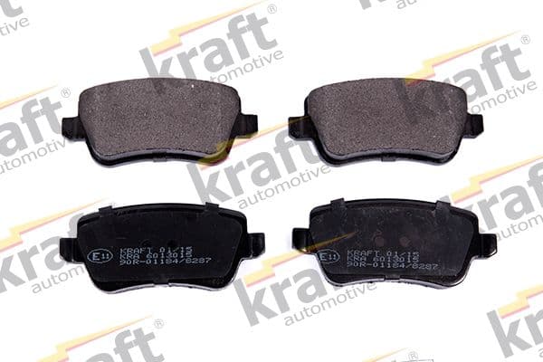 Bremžu uzliku kompl., Disku bremzes KRAFT AUTOMOTIVE 6013015 1