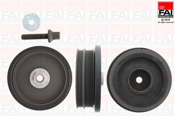 Siksnas skriemeļa komplekts, Kloķvārpsta FAI AutoParts FVD1004K 1