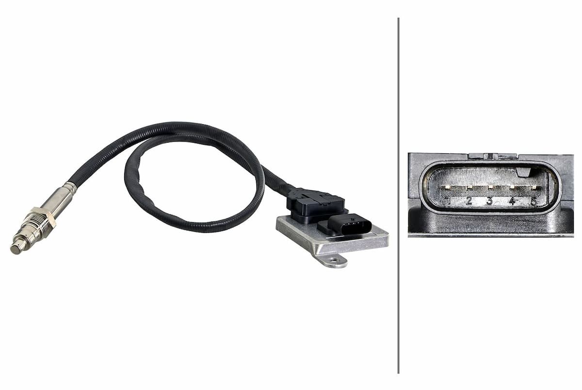 NOx-devējs, NOx-katalizators HELLA 6PN 358 307-131 1