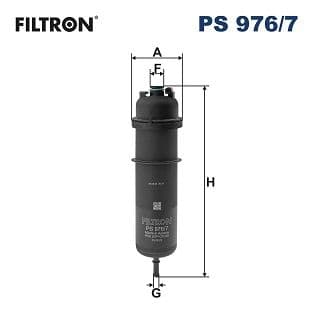 Degvielas filtrs FILTRON PS 976/7 1