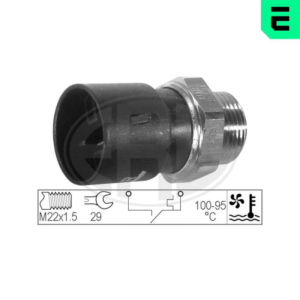 Termoslēdzis, Radiatora ventilators ERA 330298 1