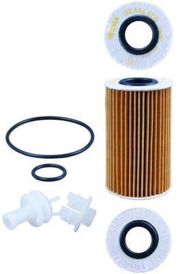 Eļļas filtrs MAHLE OX 554D2 1