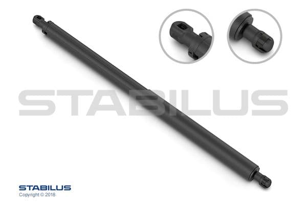 Gāzes atspere, Bagāžas/Kravas nodalījuma vāks STABILUS 831504 1