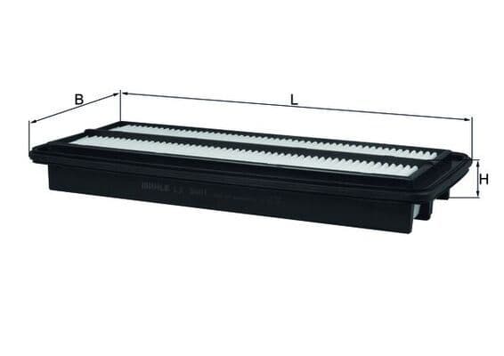 Gaisa filtrs KNECHT LX 3601 1