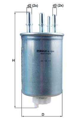 Degvielas filtrs KNECHT KL 1044 1