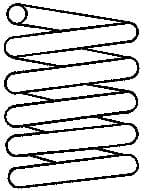Balstiekārtas atspere SACHS 997 098 1