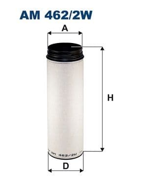 Sekundārā gaisa filtrs FILTRON AM 462/2W 1