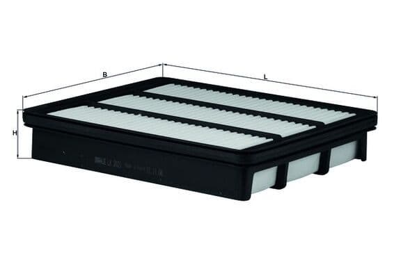 Gaisa filtrs KNECHT LX 2821 1